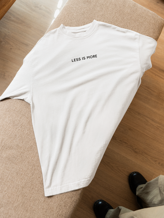 Tee Less is More